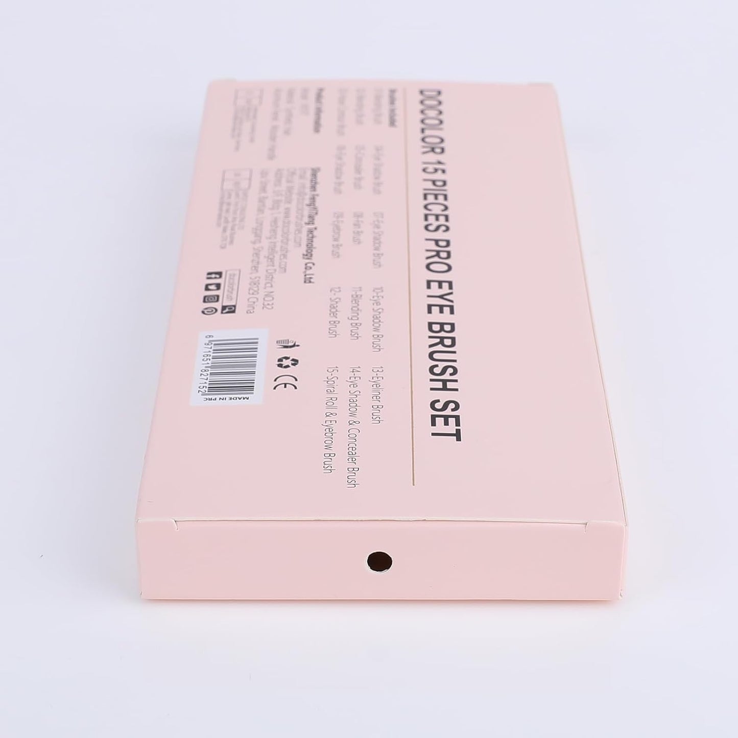 Eyeshadow Brushes Eye Makeup Brushes 15Pieces Professional Eye Makeup Brush Set with Premium Wooden Handles for Eyeshadow, Concealer, Eyebrow, Eyelash and Eye Liners Neon (Pink, 15Pcs)