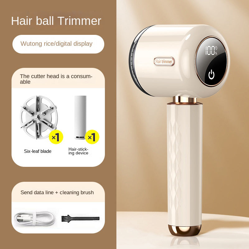 Fuzz Trimmer with Digital Display for Home Use,