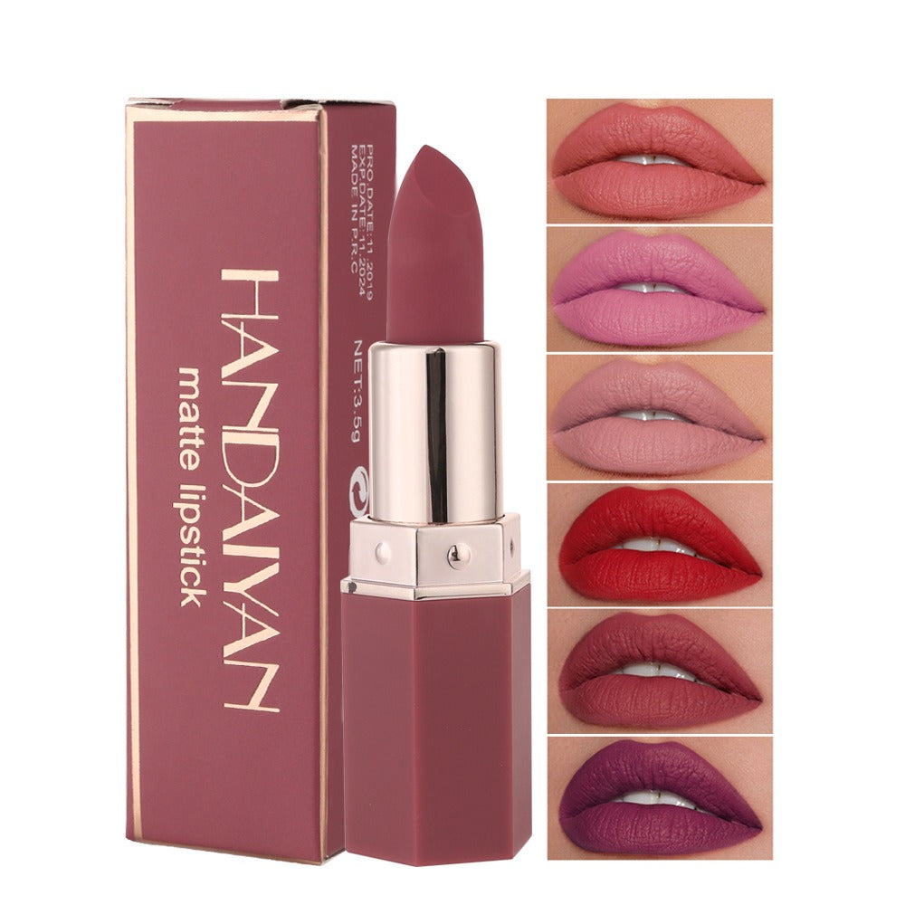 HANDAIYAN Han Daiyan Amazon Hot 6 Color Matte Moisturizing