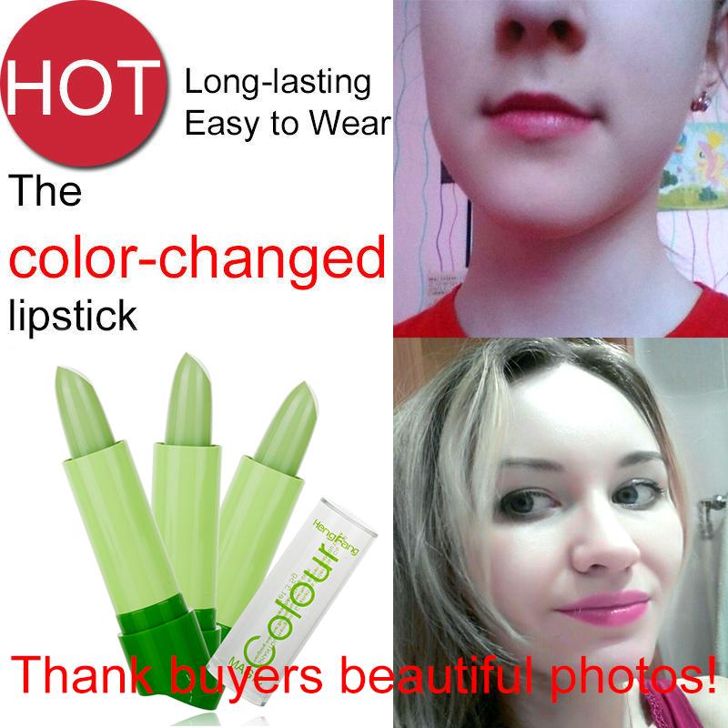 3Pcs/lot Magic Fruity Smell Changable Color Lip balm