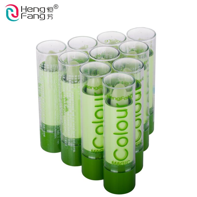 3Pcs/lot Magic Fruity Smell Changable Color Lip balm