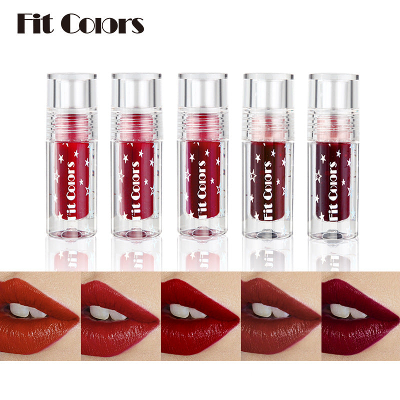 Fit Colors Lip Dye Liquid Lipstick Moisturizes Does Not Fade Does Not Stick To Cup Bite Lip Makeup Lip